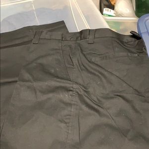 Crest Mens Black Dress Pants 34x32